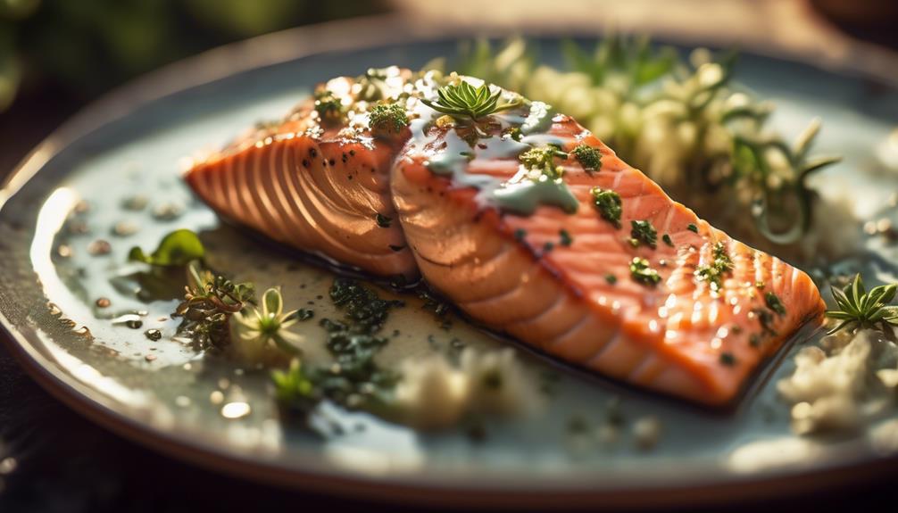 delicious and flavorful salmon