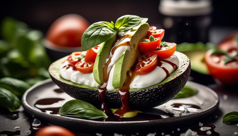 delicious and healthy avocado