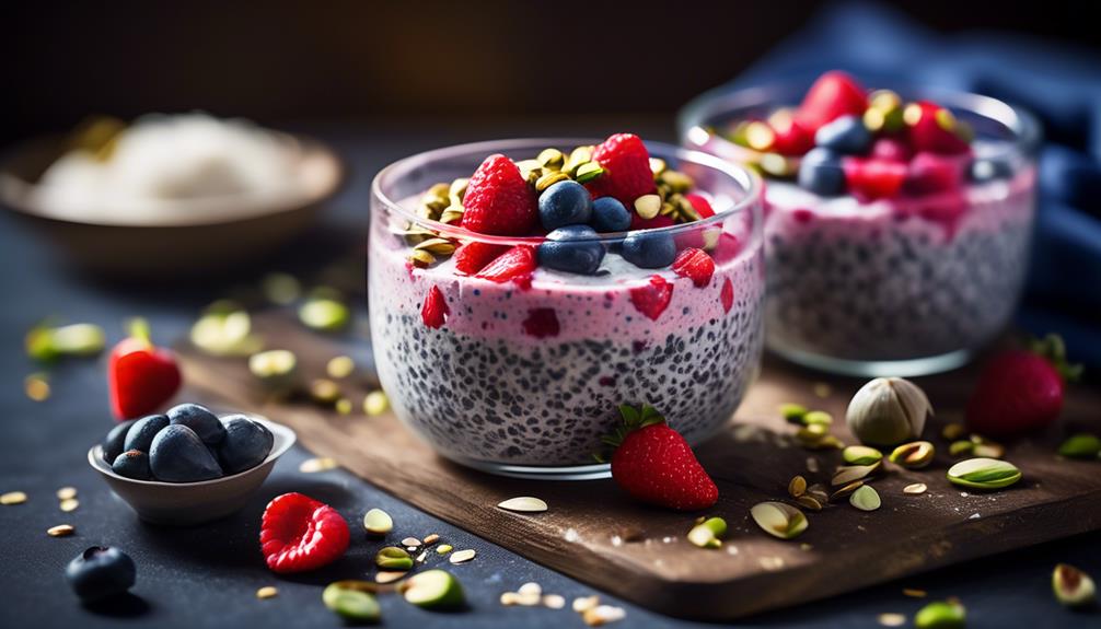 delicious and healthy chia pudding