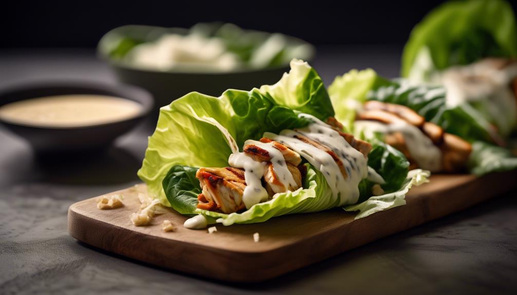 delicious and healthy lettuce wraps