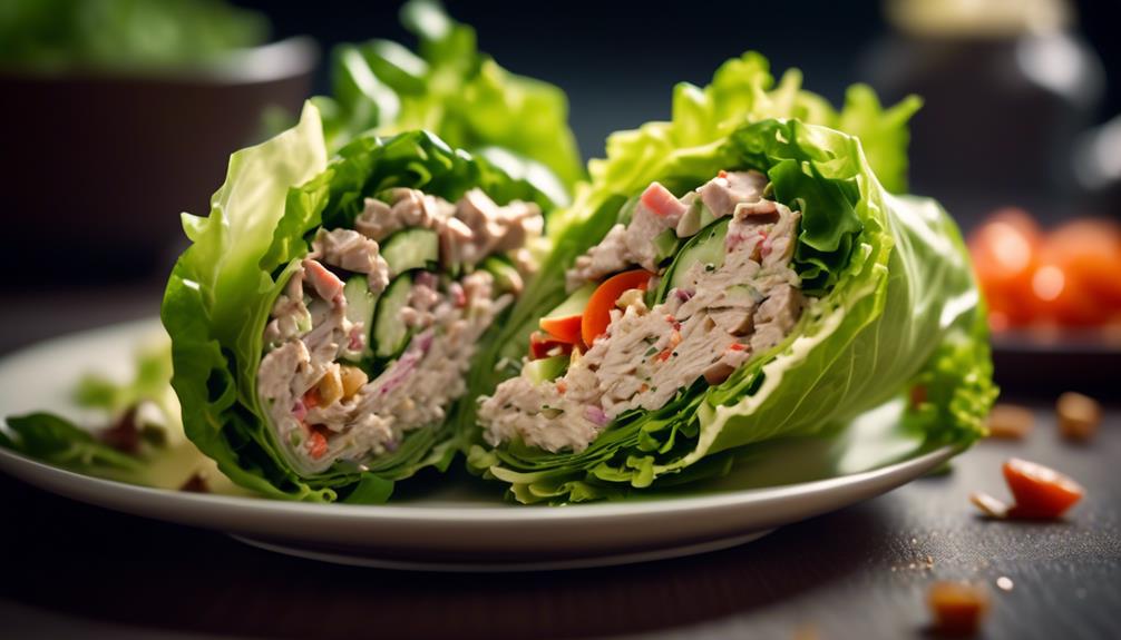 delicious and healthy lettuce wraps