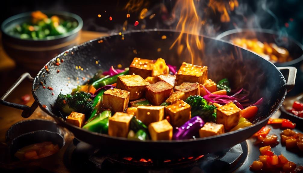 delicious and healthy vegetarian stir fry