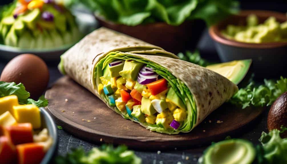 delicious and nutritious wraps