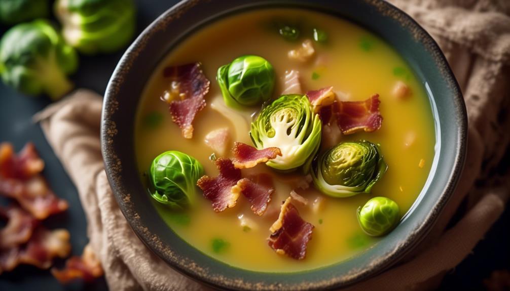 delicious bacon infused brussels sprouts