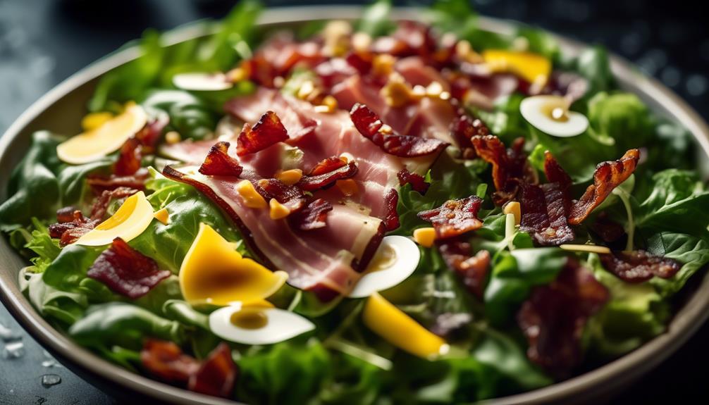 delicious bacon infused salad dressing