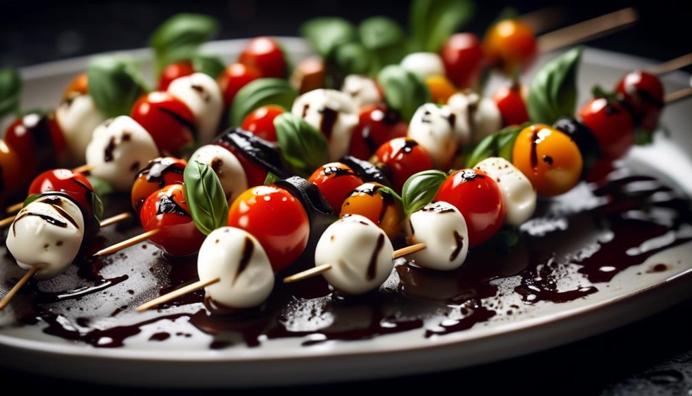 delicious bite sized caprese appetizers