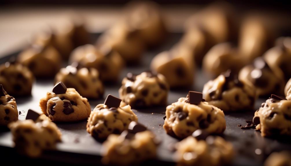 delicious bite sized cookie dough