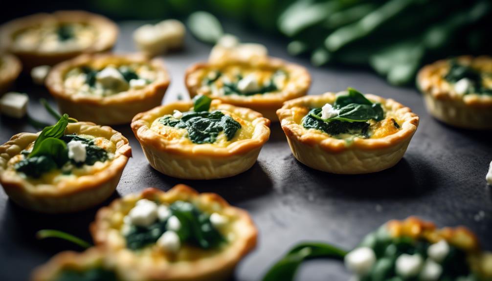 delicious bite sized quiche