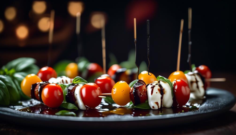 delicious bite sized tomato mozzarella