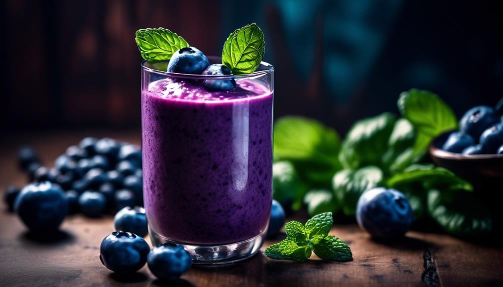 delicious blueberry smoothie recipe