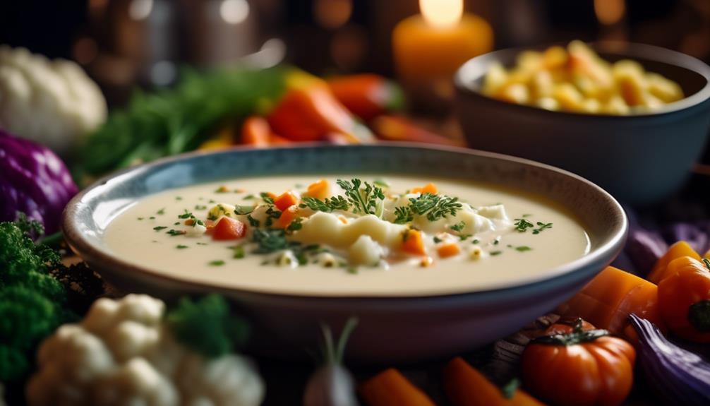 delicious cauliflower soup recipe