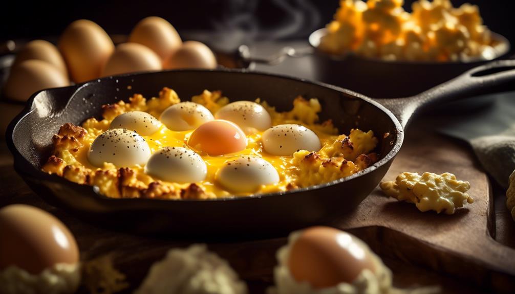 delicious cheesy cauliflower skillet