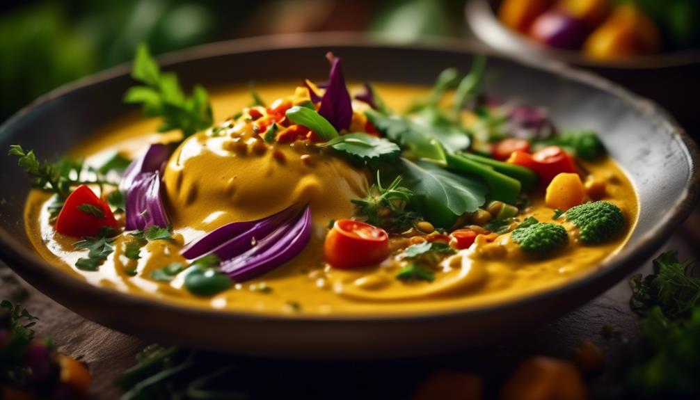 delicious coconut curry sauce