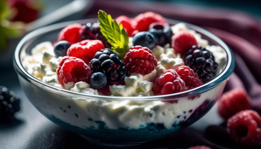 delicious cottage cheese dessert