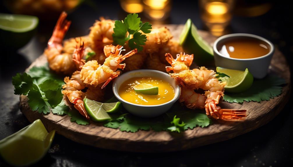 delicious crispy coconut shrimp