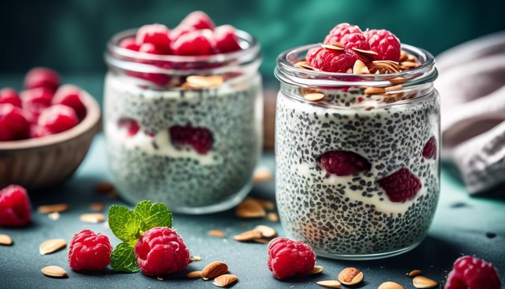 delicious dairy free chia dessert