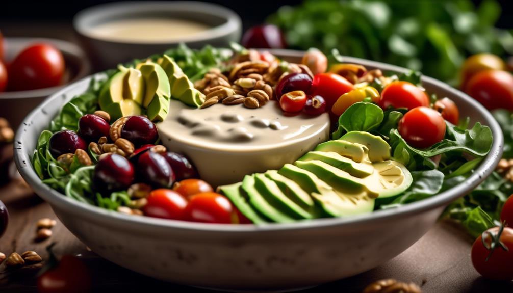 delicious dressing with tahini