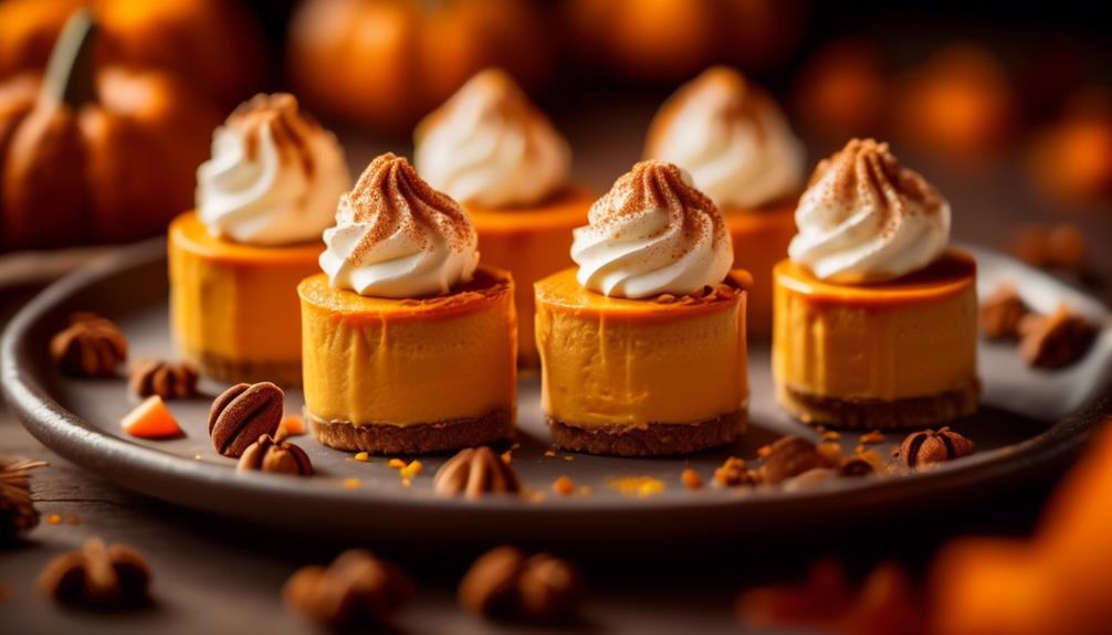 delicious fall themed dessert