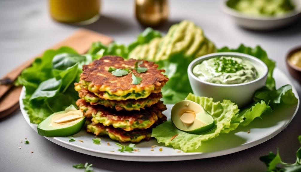 delicious fried zucchini patties