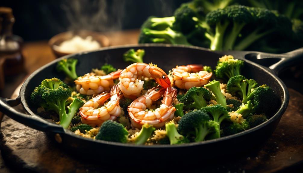 delicious garlic parmesan shrimp