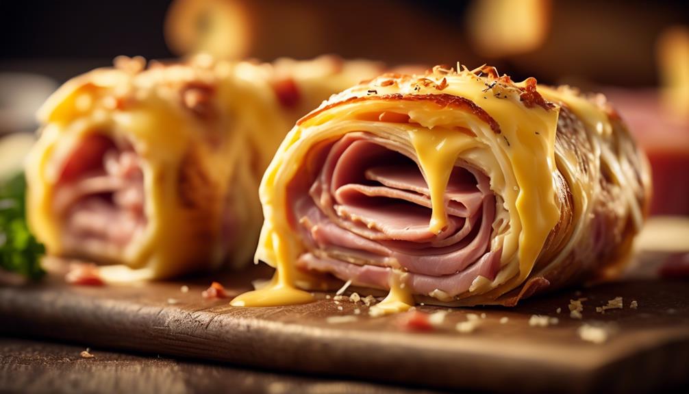 delicious ham and cheese