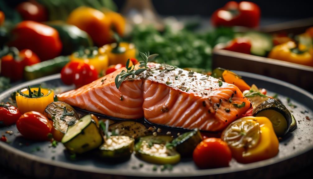 delicious healthy mediterranean salmon