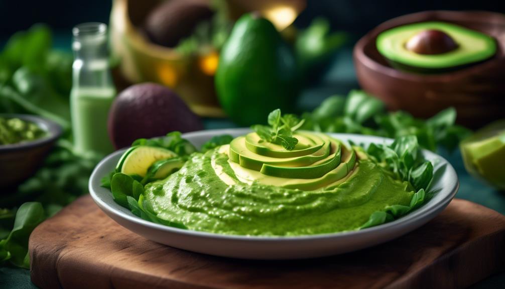 delicious homemade avocado dressing