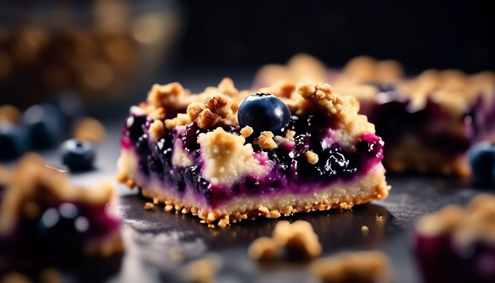 delicious homemade blueberry dessert