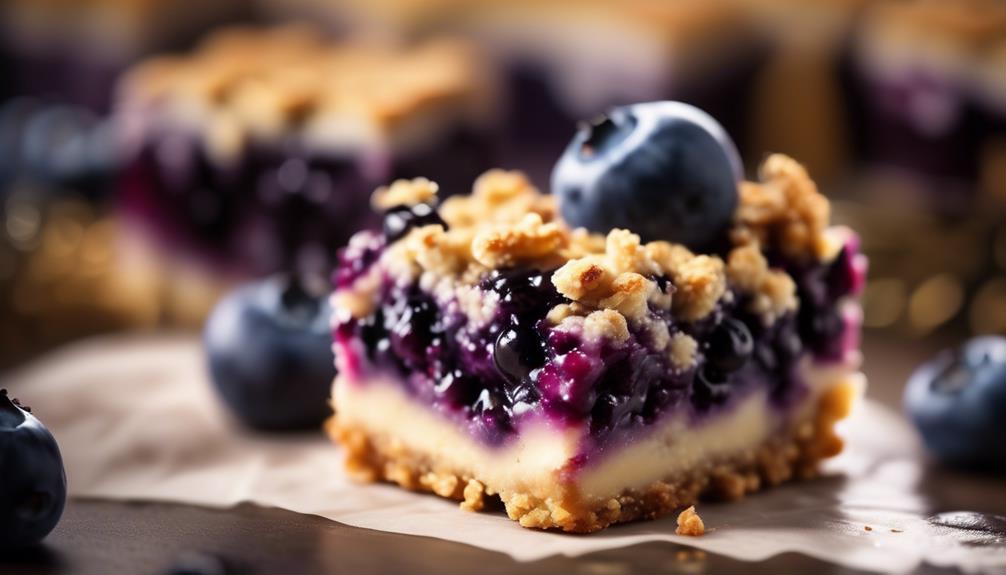 delicious homemade blueberry dessert