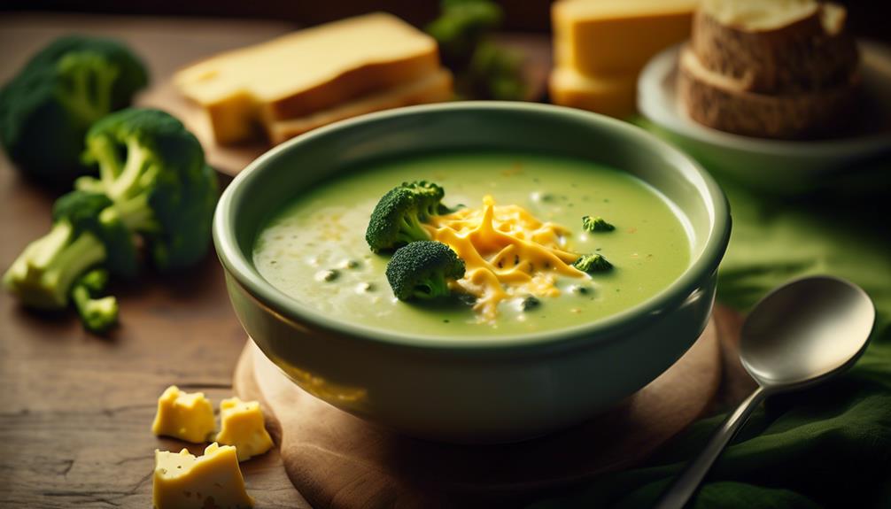 delicious homemade broccoli soup