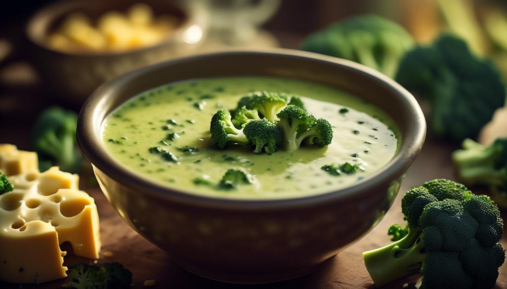 delicious homemade broccoli soup