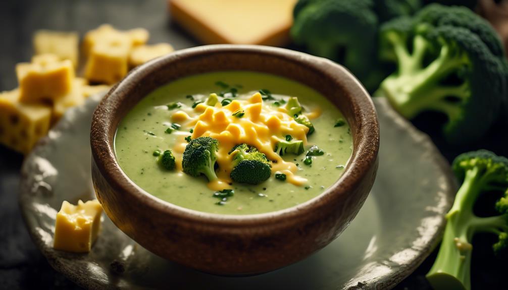 delicious homemade broccoli soup