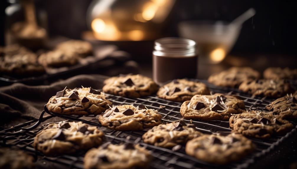 delicious homemade chocolate chip cookies