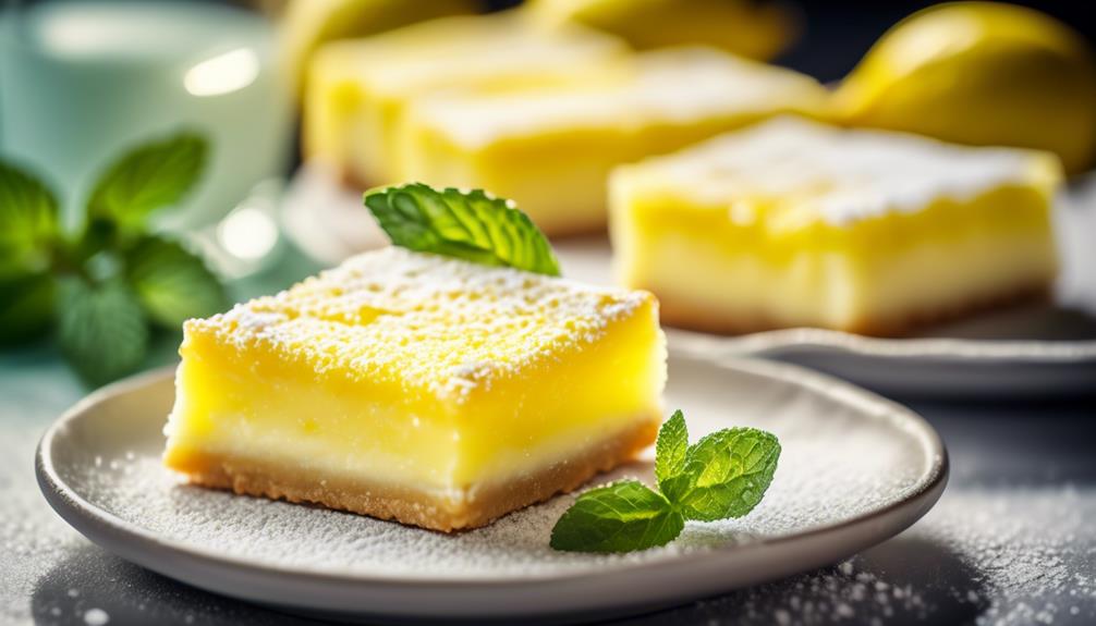 delicious homemade lemon bars