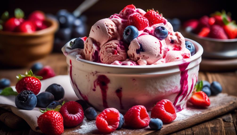 delicious homemade mixed berry