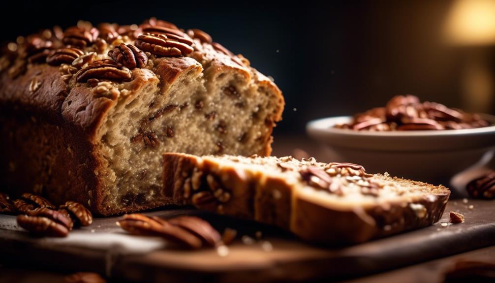 delicious homemade pecan bread