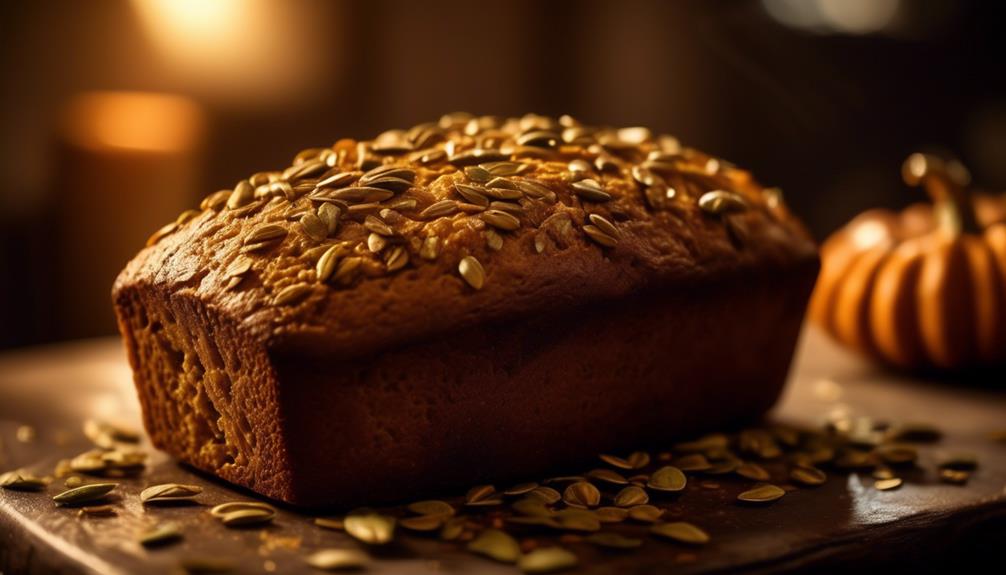 delicious homemade pumpkin bread