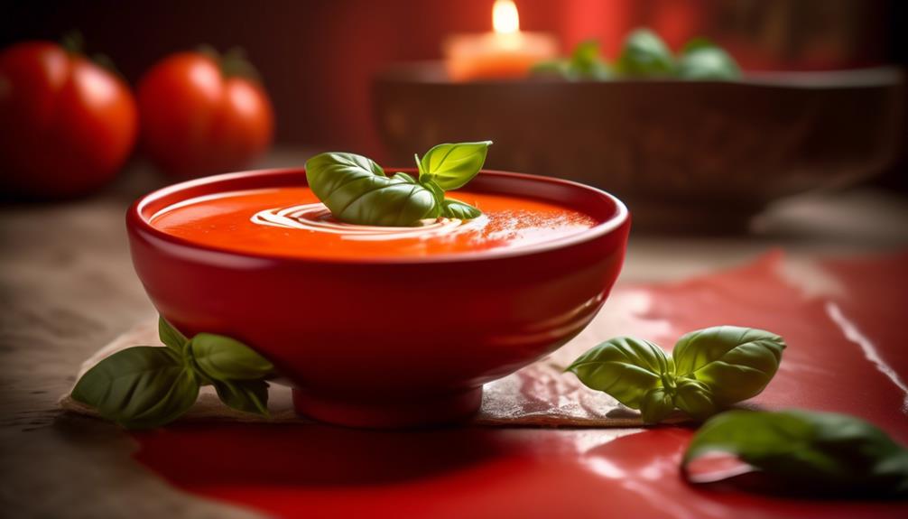 delicious homemade tomato bisque