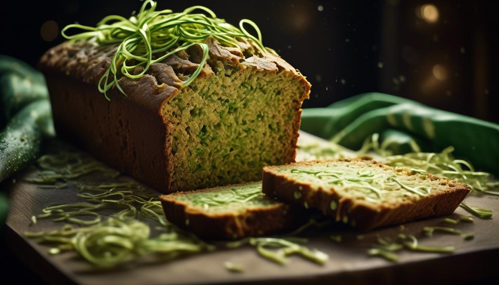 delicious homemade zucchini bread