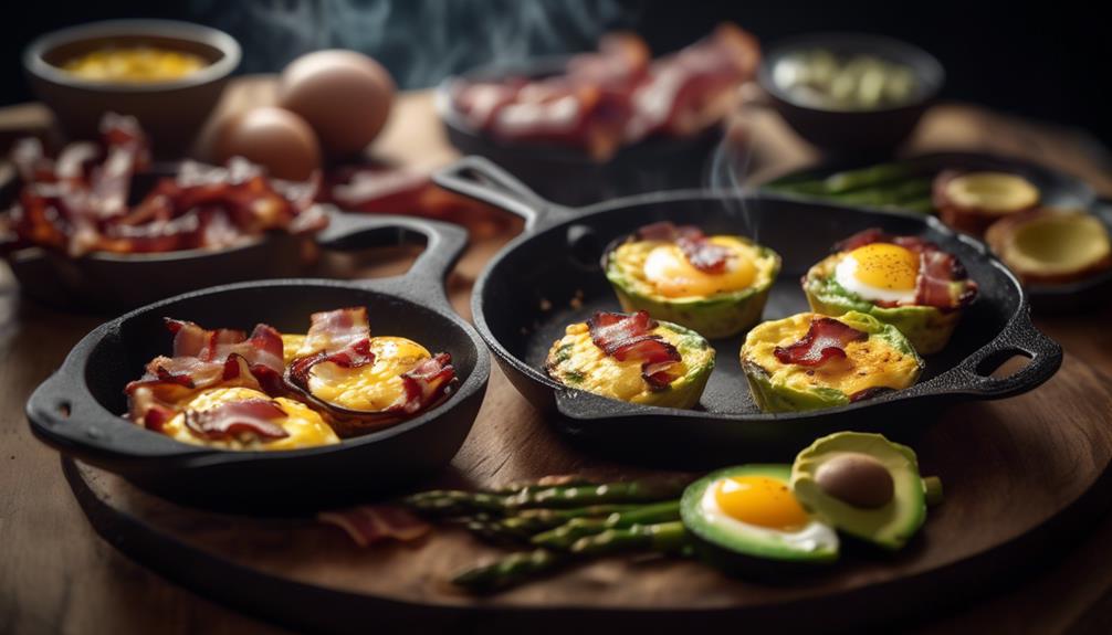 delicious keto bacon breakfasts