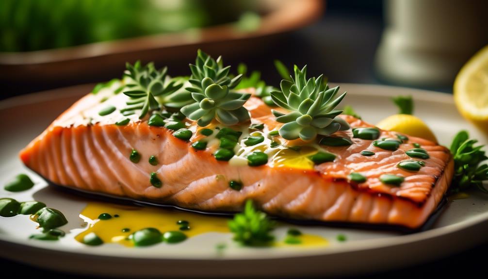 delicious lemon garlic salmon