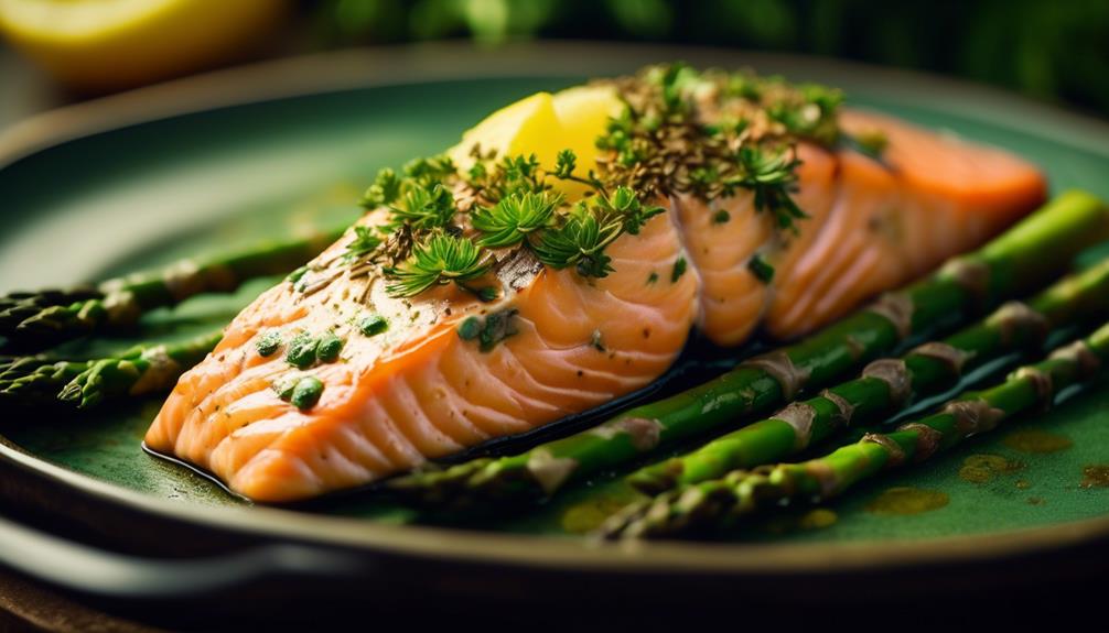 delicious lemon herb salmon