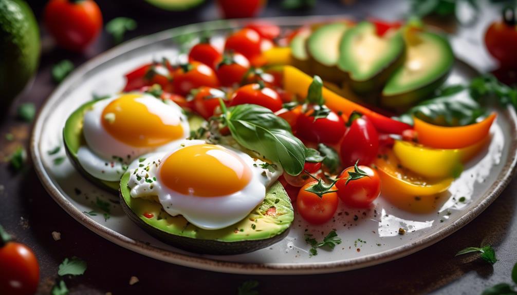 delicious low carb avocado breakfasts