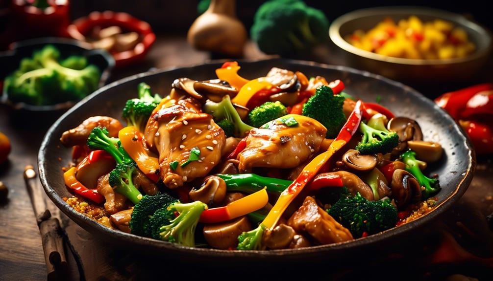 delicious low carb chicken stir fry