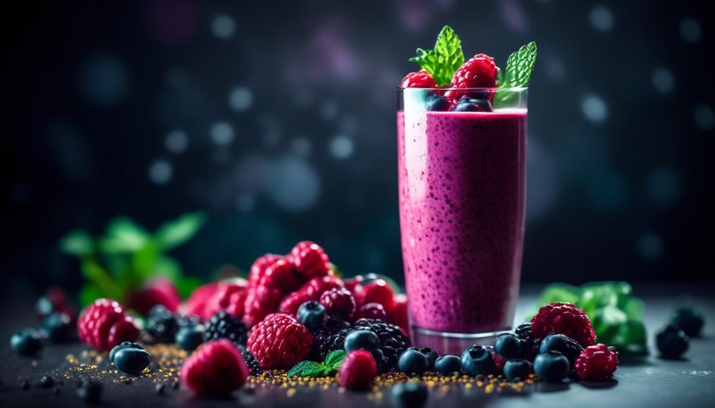 delicious low carb fruit smoothie