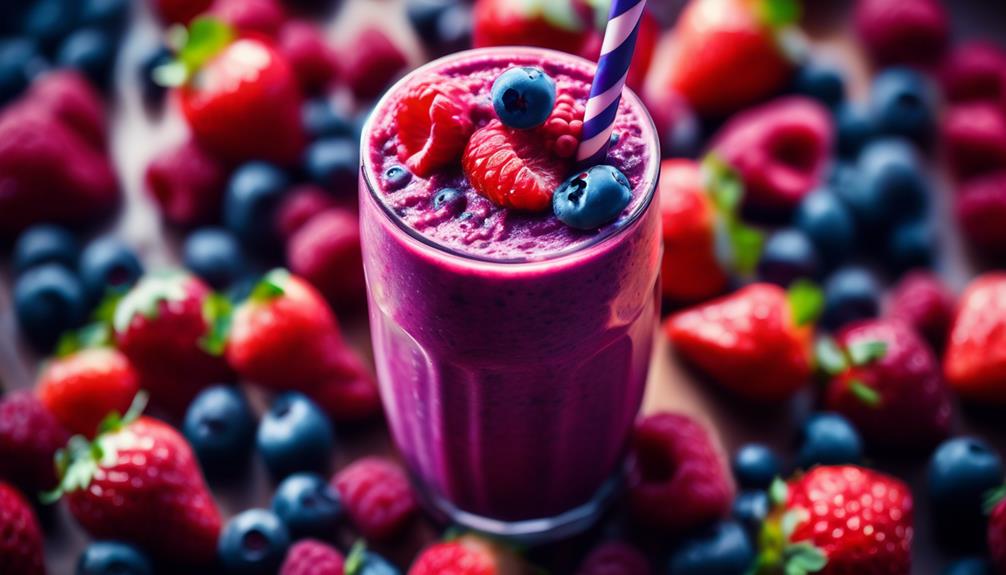 delicious low carb fruit smoothie