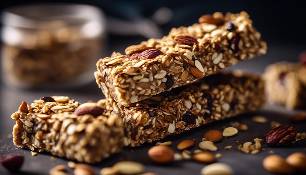 delicious low carb granola bars