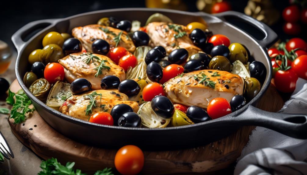 delicious one pan chicken dish