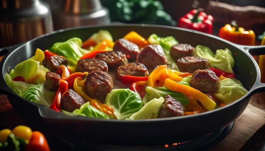 delicious one pan sausage recipe