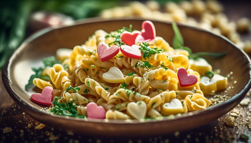 delicious pasta made from hearts of palm